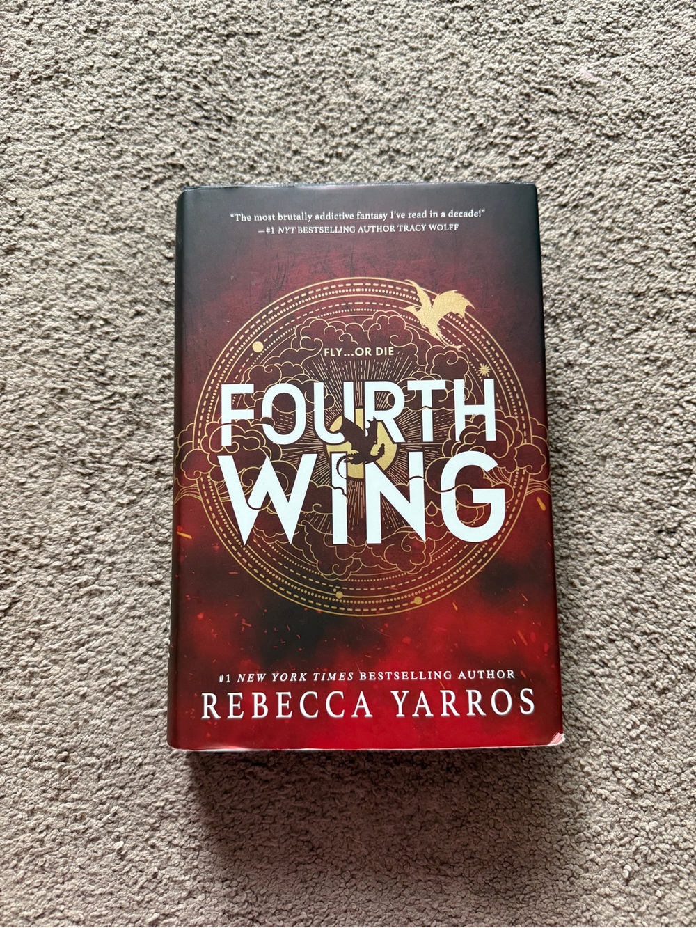 Fourth Wing Hardcover - Red